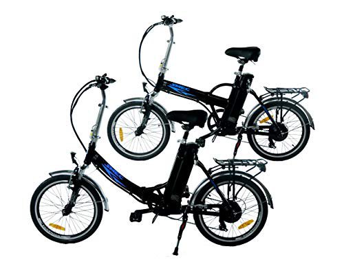 swemo EIN Paar (2 STK.) 20 Zoll Alu Klapp E-Bike/Pedelec SW100 & SW200 Neu (Schwarz)