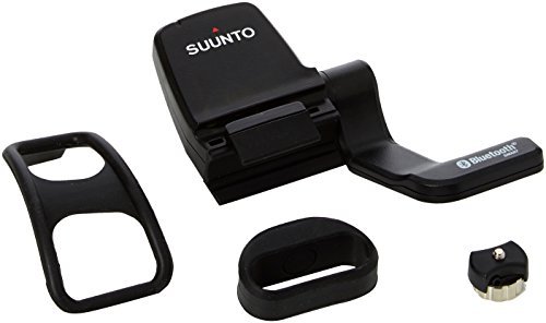 SUUNTO Suunto, Fahrrad-Sensor mit Distanz-, Geschwindigkeits- und Trittfrequenzmesser, Kompatibel mit Sportuhren und Apps mit Bluetooth Smart und ANT+ Unterstützung, Schwarz, SS022477000