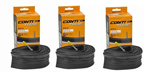 Continental 3 x Schlauch MTB, 29 Zoll, Sparpackung, SV 60mm, 0182201
