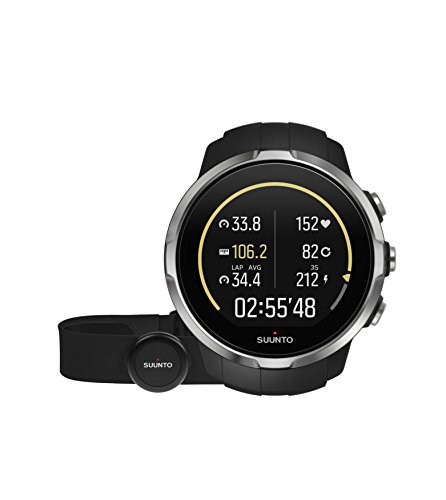 SUUNTO Suunto Spartan Unisex Multisport-gps-uhr mit Brustgurt, One Size,schwarz