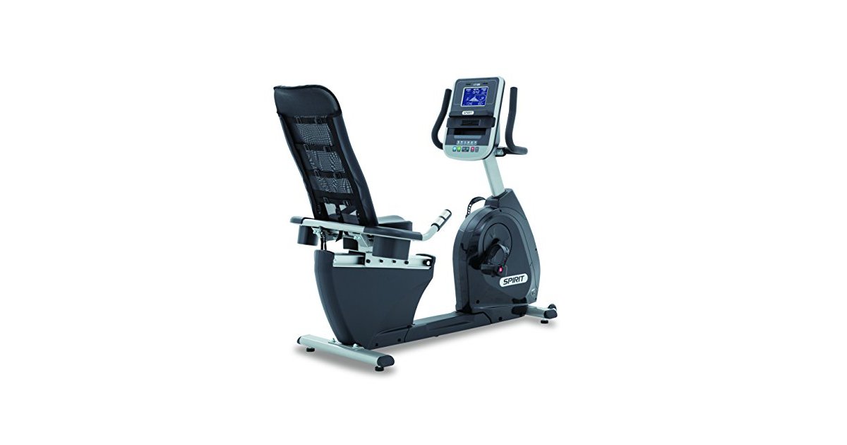spirit fitness liegeergometer xbr95