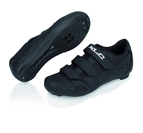 XLC Unisex-Erwachsene Cb-R04 Radsportschuhe, Schwarz (Schwarz Schwarz), 39 EU