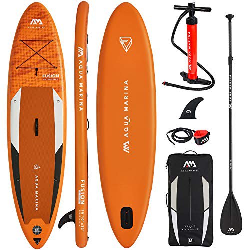 Aqua Marina AQUA MARINA FUSION SUP inflatable Stand Up Paddle Surfboard Board Paddel
