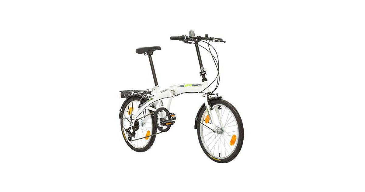 Bici Pieghevole City Bike 20 Pollici - 6 Velocità Shimano | Ideale Per Città E Trasporto - Foto 5