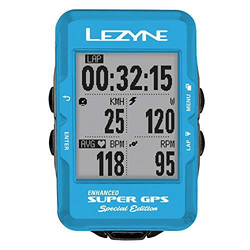 Lezyne Computer Super GPS Special Edition blau, 1-GPS-SPR-V210, One Size