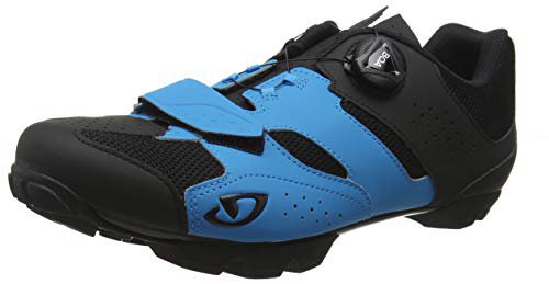 Giro Herren Cylinder MTB Radsportschuhe - Mountainbike, Mehrfarbig (Blue Jewel/Black 000), 43 EU