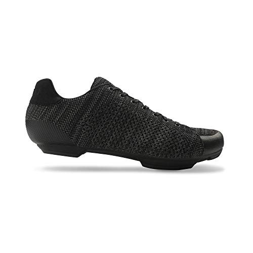 Giro Herren Republic R Knit Road Radsportschuhe-Rennrad, Mehrfarbig (Black/Charcoal Heather 000), 42 EU