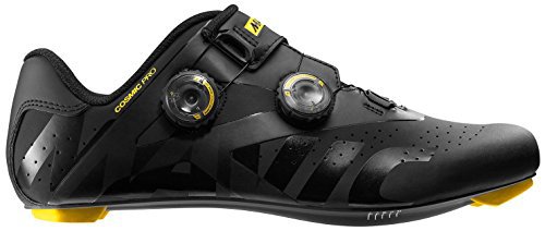 MAVIC Cosmic Pro Rennrad Fahrrad Schuhe schwarz/gelb 2019: Größe: 42