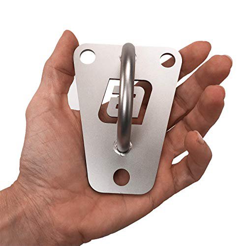 aeroSling Mount | Sling Trainer Deckenhalterung/Wandhalterung Set inkl. Schrauben und Dübel | Schlingentrainer Befestigung aus Edelstahl | Bis 200kg | Zubehör für Schlingentraining