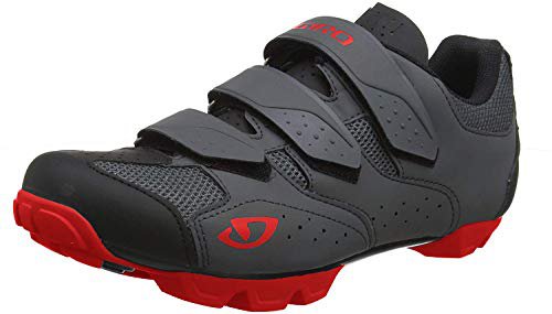 Giro Unisex – Erwachsene Carbide R II MTB Trail|Cyclocross Schuhe, Black/red, 45