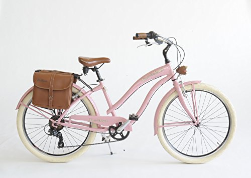velomarche VENICE - I love Italy Cruiser 26 Zoll Sun ON The Beach Lady rosa