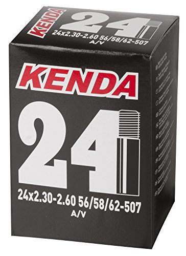 KENDA Kenda Unisex – Erwachsene Universalschlauch 27,5" (32/40-584) 27.5 x 1.25-1.50, FV 48 mm, schwarz