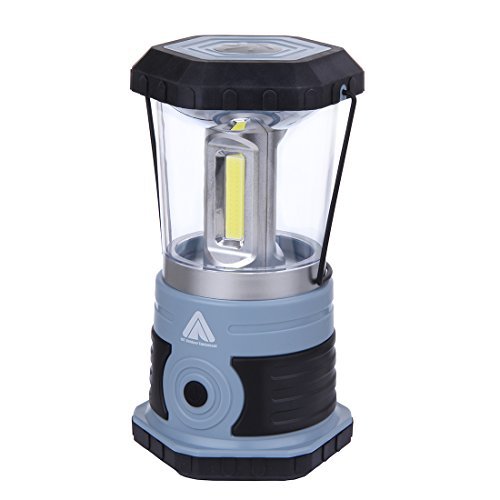 10T Outdoor Equipment 10T HPL 800 - helle Camping-Lampe mit 800 Lumen | 3 Cob LED | 15 Watt (3x5) | 700 g | Laterne | blau
