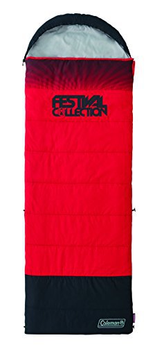 Coleman Schlafsack Festival Single, XXL Deckenschlafsack Camping, 225 x 80 cm