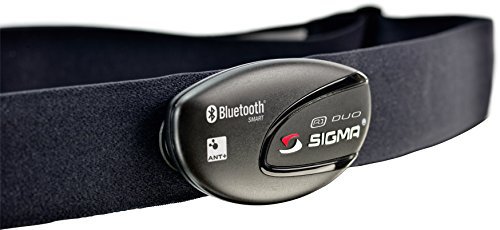SIGMA SPORT Sigma Sport R1 Duo Ant+ / Bluetooth Smart Herzfrequenz-Transmitter mit Comfortex Gurt