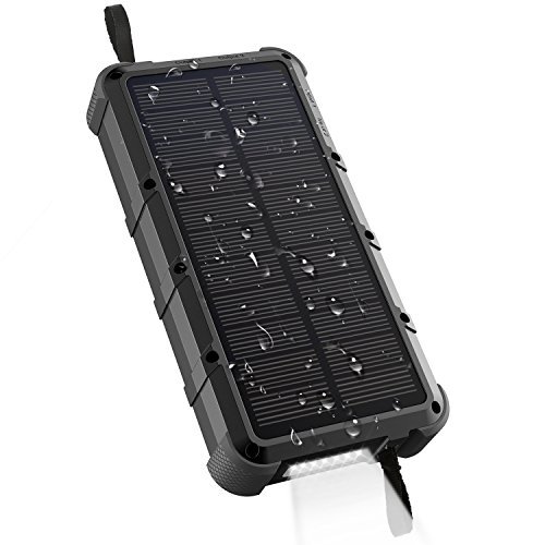 OUTXE Outdoor Akkupack Solar Powerbank 20000mAh Quick Charge 4A Dual Eingang