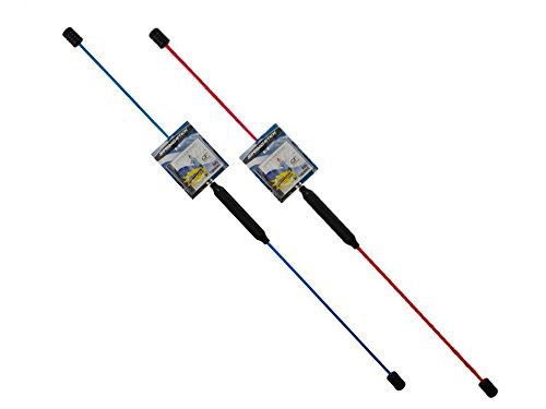 TALK-POINT TP Swingstick - Schwungstab - Flexistab inkl. Übungs-DVD (Rot)