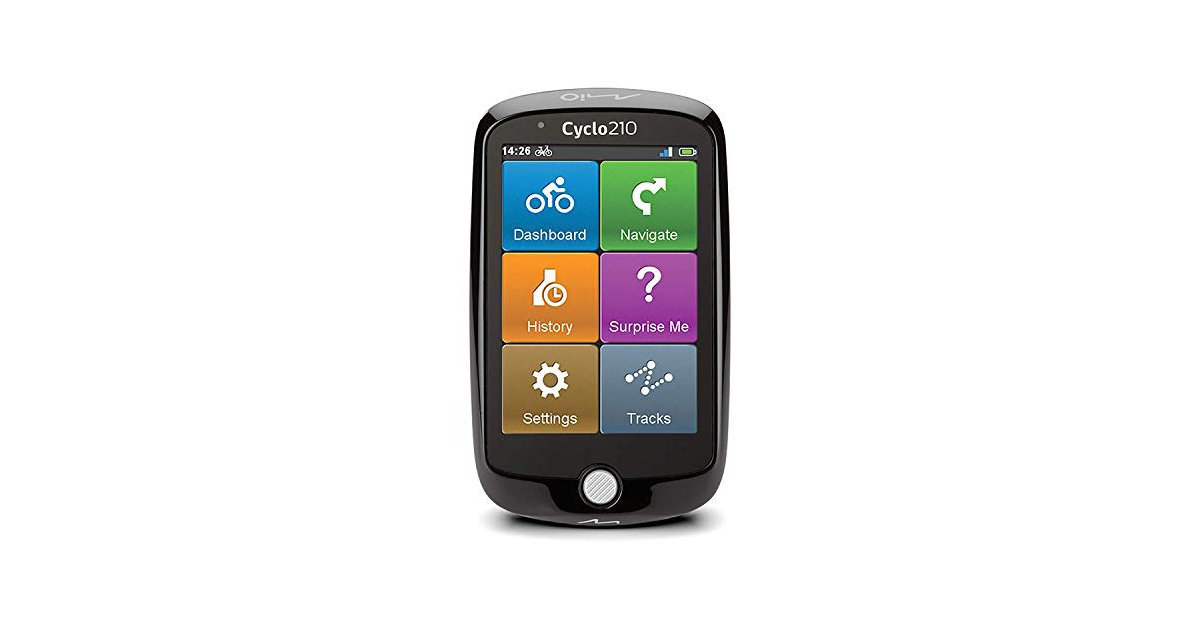 mio cyclo 210 gps cycle computer