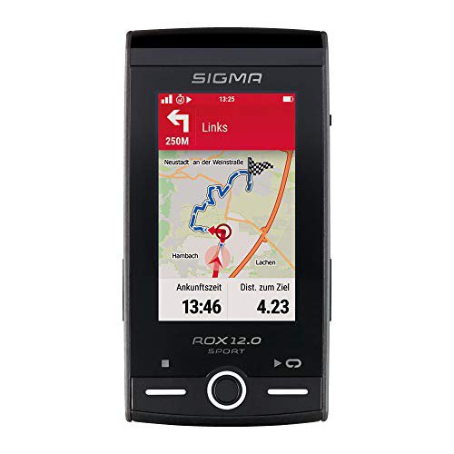 SIGMA SPORT ROX 12.0, GPS Fahrradcomputer mit Kartennavigation und Farbdisplay