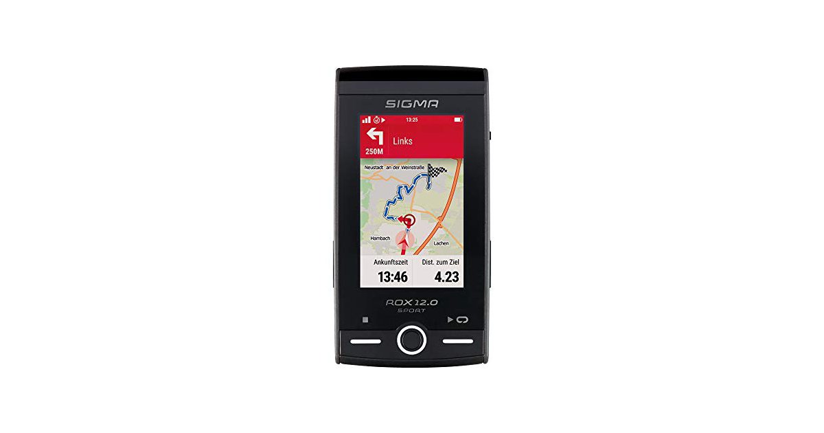 SIGMA SPORT ROX GPS Fahrradcomputer mit Kartennavigation und
