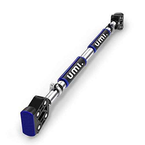 Umi. Essentials Verstellbare Klimmzugstange，Innovativer Diamant Hometrainer Türreck für Klimmzüge Türstock 28.3-36.2 inch,ABS-Matten Keine Spuren Türreck Klimmzugstange (UK72-92)