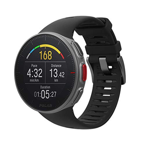 Polar POLAR Vantage V Profi-Multisportuhr mit GPS, Schwarz, M/L