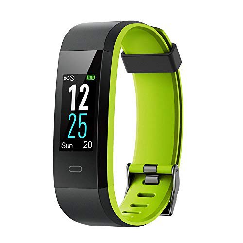 Willful Fitness Armband mit Pulsuhr,Wasserdicht IP68 Fitness Uhr Smartwatch Farbbildschirm Fitness Tracker Pulsmesser Schrittzähler Sportuhr für Damen Herren Anruf SMS Beachten für iOS Android Handy