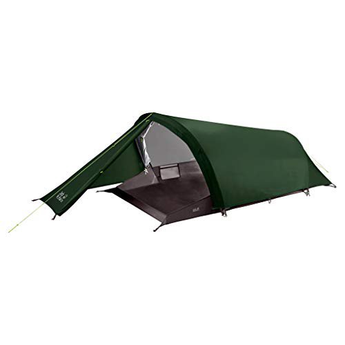 Jack Wolfskin Gossamer II Outdoor 2 Person Tunnelzelt Zelt, Mountain Green, One Size