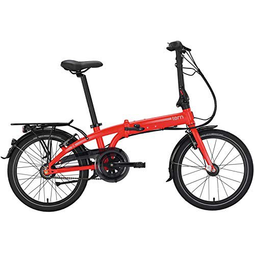 Tern Unisex Fahrrad Link C3i Faltrad, 3 Gang, 20" Mod. 2021, Rot, CB19PFCO03HDR