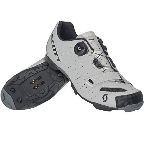 Scott MTB Comp Boa Fahrrad Schuhe Reflective grau/schwarz 2020: Größe: 43