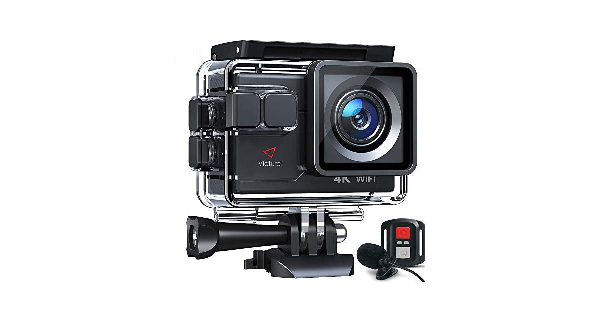 Victure AC700 Action Cam 4K 20MP wasserdichte 40M Unterwasserkamera Victure AC700 Action Cam 4K 20MP wasserdichte 40M Unterwasserkamera