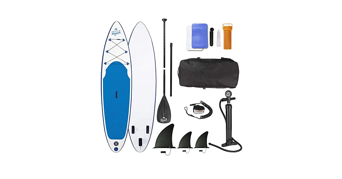 EASYmaxx MAXXMEE StandUp PaddleBoard 'My Private Beach' Inkl