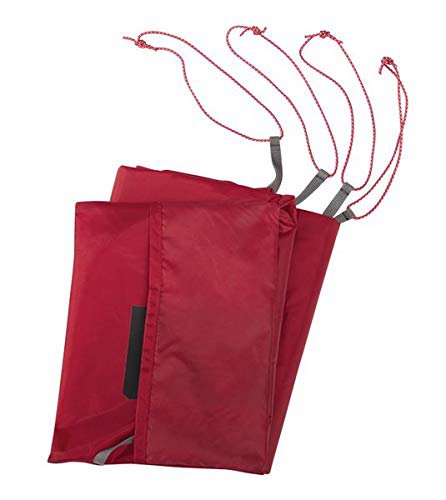MSR Universal 1-Personen-Zeltbodenplane, Unisex, 040818130087, rot, Regular - 83 x 28 Inches
