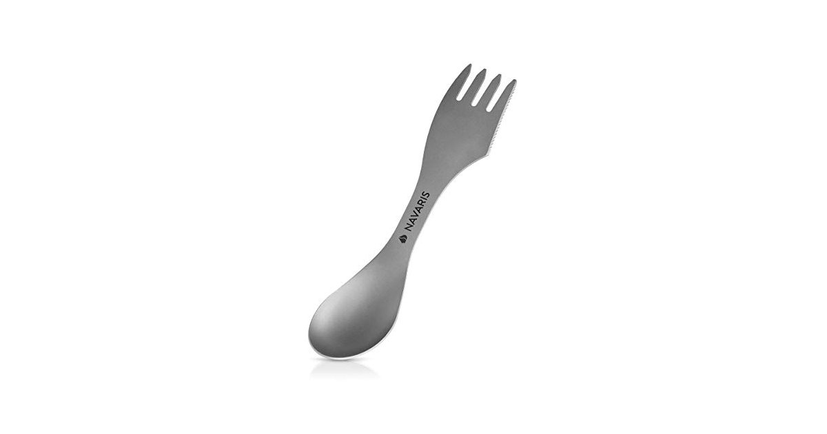 Titan Besteck Camping Gabel Löffel Messer Spork Reisebesteck Outdor Besteck X1F6 Titan Besteck Camping Gabel Löffel Messer Spork Reisebesteck Outdor Besteck X1F6