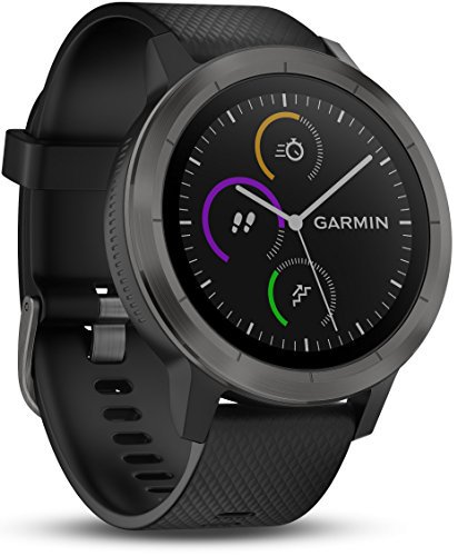 Garmin vÃ­voactive 3 GPS-Fitness-Smartwatch - vorinstallierte Sport-Apps, kontaktloses Bezahlen mit  Pay, Gunmetal (Generalüberholt)