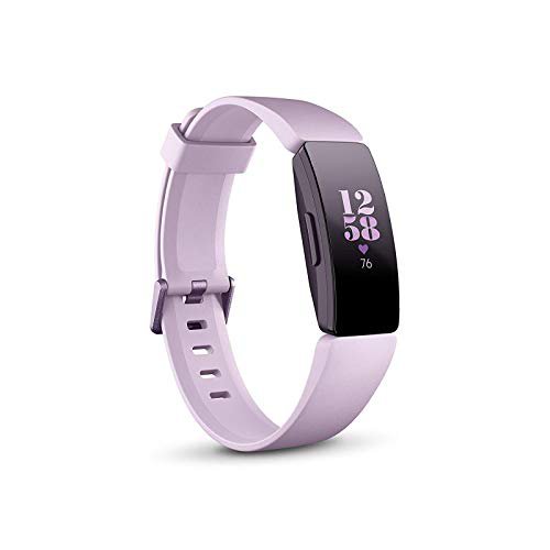 Fitbit Inspire HR Gesundheits- & Fitness Tracker mit automatischer Trainings Erkennung, 5 Tage Akkulaufzeit, Schlaf- & Schwimm-Tracking, Flieder