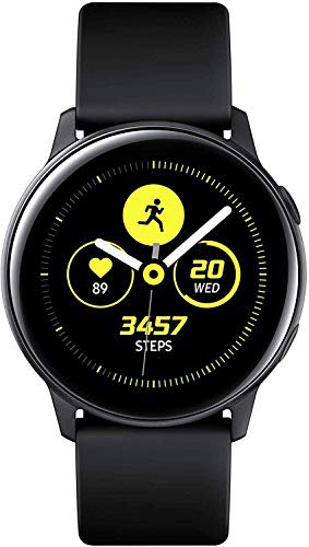 Samsung Galaxy Watch Active, Bluetooth Fitnessarmband Für Android, Fitness-Tracker, 40 mm,wassergeschützt, Schwarz (Deutche Version)