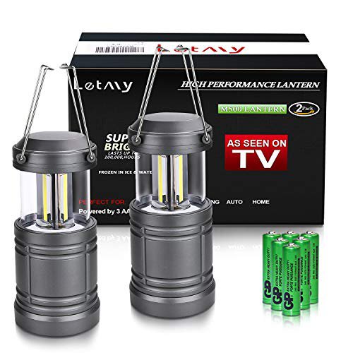 USB-Aufladung im Freien Zeltlampe Regenfeste Lampe für Camping Notbeleuchtung Eingebaute Batterie Riuty LED-Fernbedienung Camping Licht 