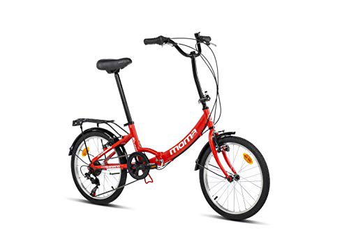 moma bikes Moma Bikes Unisex – Erwachsene First Class rot Klappräder