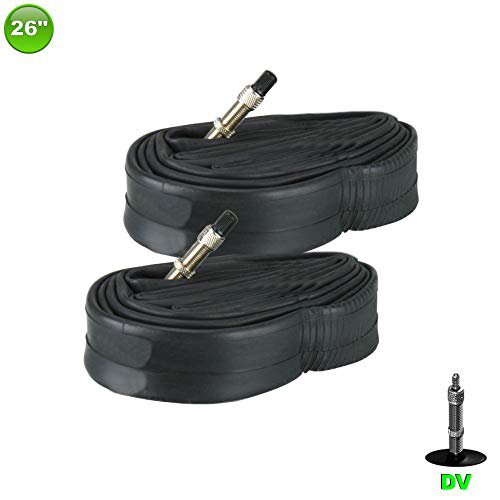 2 x Compass Fahrradschlauch 26" - 26 x 1 3/8 bis 1,75 Fahrrad Schlauch mit DV
