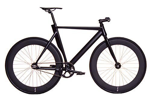 Derail Fixie Bike City 70mm Rims flatbar Black (M 520)