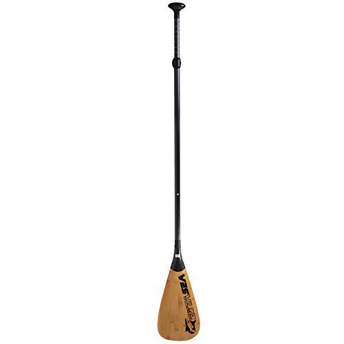 ExtaSea SUP Vario Carbon Paddel Bambus Optik 3-teilig