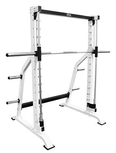 Bad Company Olympia Multipresse I Smith Machine mit Gegengewichten für das Ganzkörpertraining I BCA-104