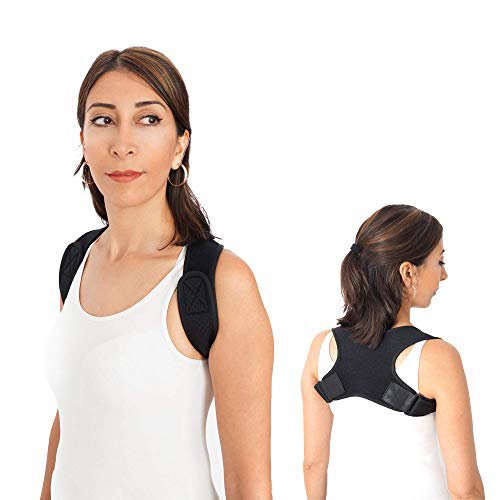 KARMA LIFESTYLE Geradehalter zur Haltungskorrektur - für Damen und Herren - Rückentrainer - größenverstellbar Rückenstütze Schultergurt Haltungstrainer Posture Corrector - für Nacken Rücken Schulterschmerzen
