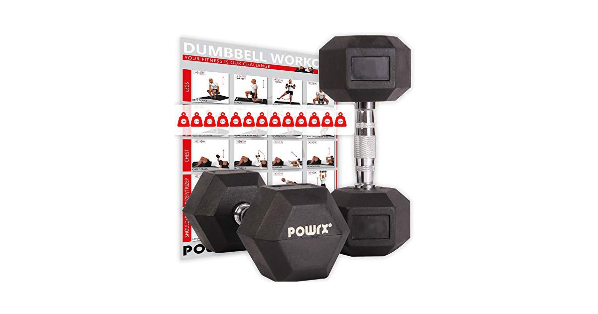 SPORTNOW Hex Hanteln Set, 2 X 3 Kg – Rutschfester Griff, Kunststoffummantelung (versch. Farben)