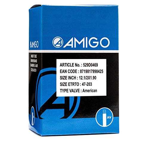 AMIGO Amigo Fahrradschlauch - 12 Zoll 47-203 - autoventil