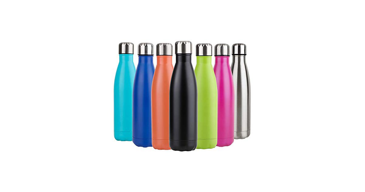 BJPKPK Edelstahl-Isolierflasche 1900 Ml – Mit Griff, Auslaufsicher, 24h Kalt / 12h Heiß – Für Sport & Outdoor