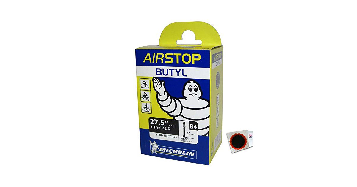 Chambre à Air Vélo MICHELIN 27,5" | 1.90-2.50 Pouces | Valve Presta (Sclaverand)