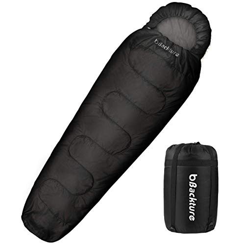 BACKTURE Schlafsack, Deckenschlafsack Super Leichtgewicht Warm Outdoor 100% Baumwollhohlfaser für Camping,Wandern,sonstige Aktivitäten im Freien im 4-Jahreszeiten leicht in Tragetasche,800g 220 x 80cm
