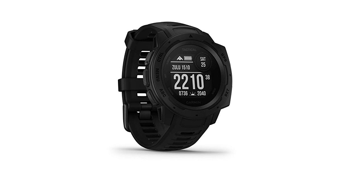 Garmin Instinct Tactical sehr robuste OutdoorSmartwatch mit